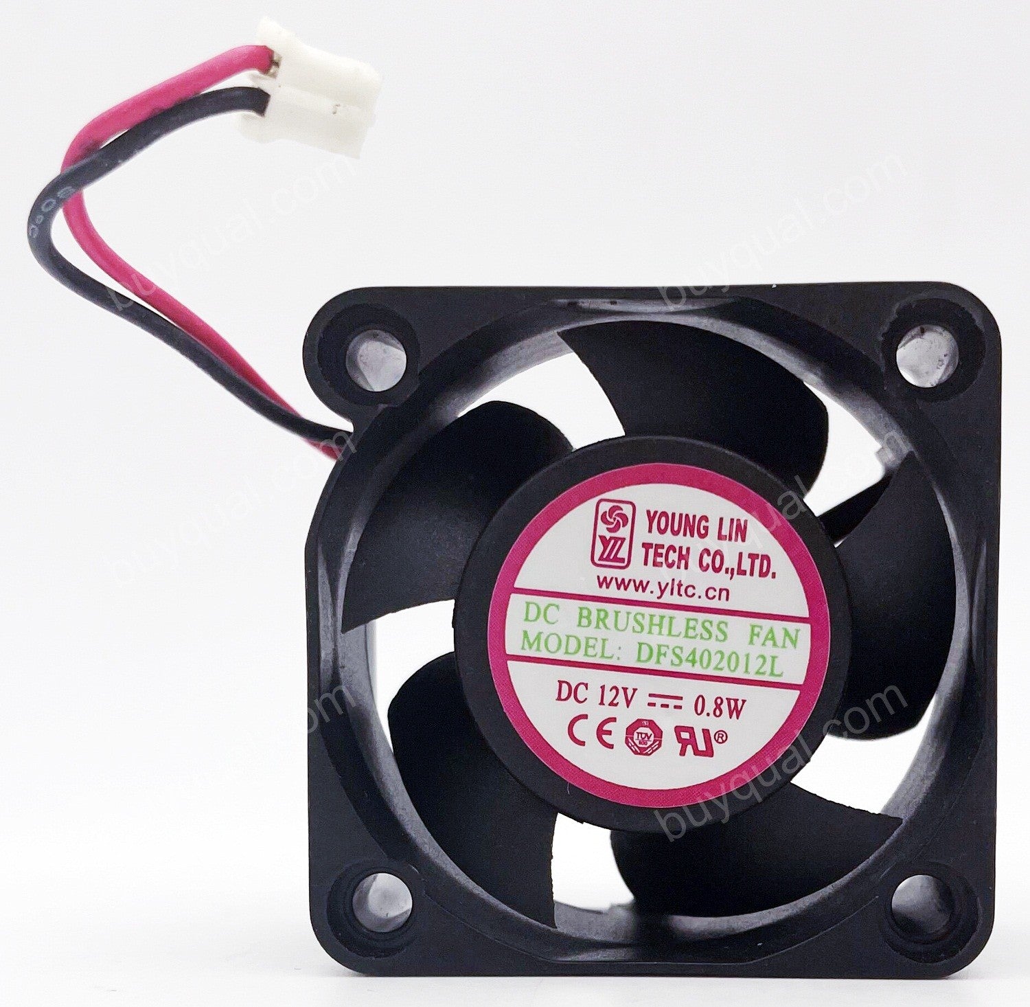 YOUNG LIN DFS402012L 12V 0.8W 2wires Cooling Fan YOUNG LIN DFS402012L 12V 0.8W 2wires Cooling Fan